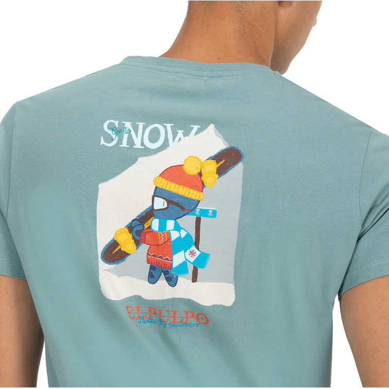 CAMISETA HOMBRE  PULPO CAMISETA ESTAMPADO ELPULPO SPA