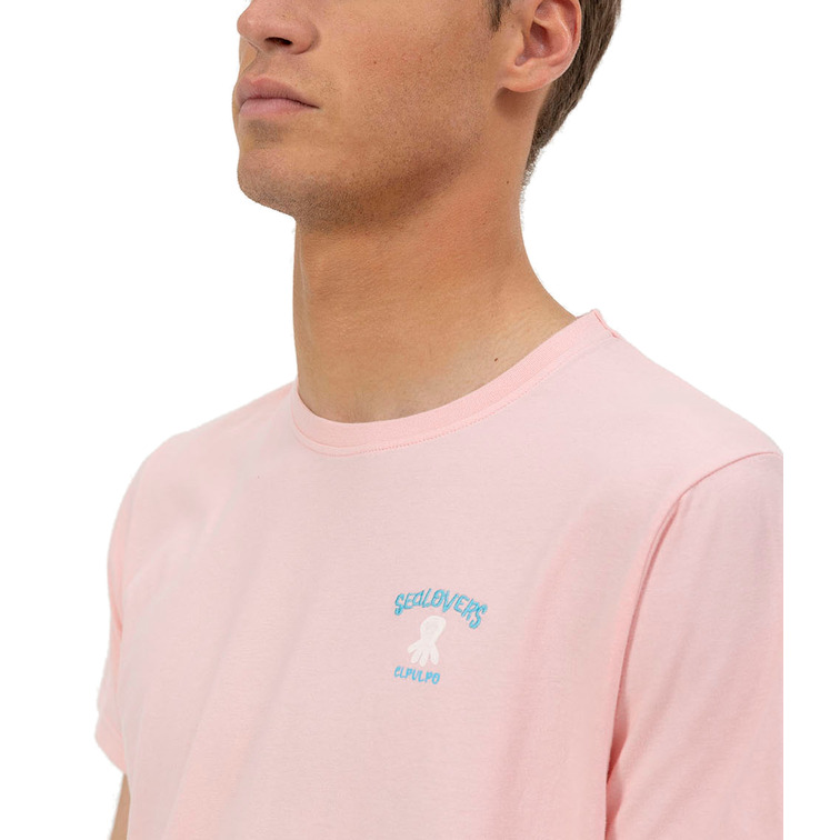 HOMBRE CAMISETA ESTAMPADO FAMILIAR TR ROSA
