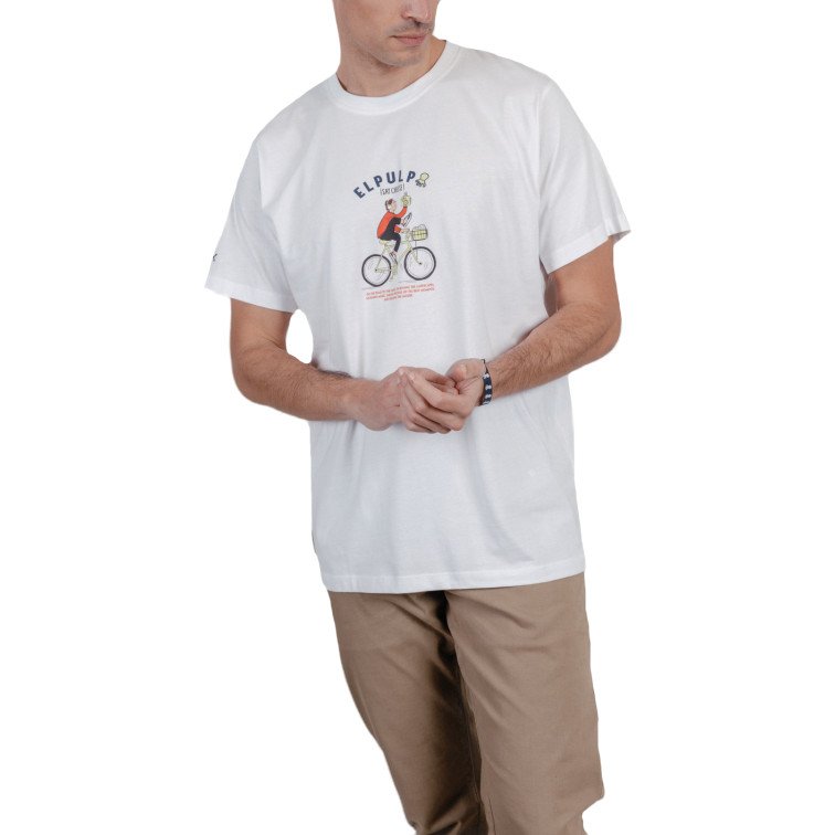 CAMISETA HOMBRE  EL PULPO CAMISETA ESTAMPADO SAY CHEESE