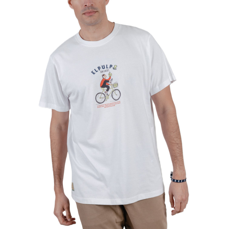 CAMISETA HOMBRE  EL PULPO CAMISETA ESTAMPADO SAY CHEESE