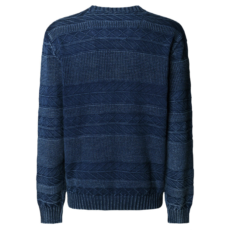 JERSEY PUNTO CUELLO REDONDO HOMBRE PEPE JEANS EFECTO DESGASTADO