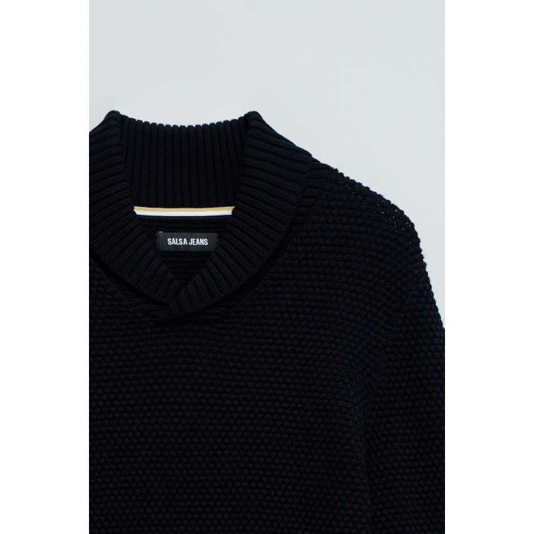 JERSEY HOMBRE SALSA JEANS PUNTO TEXTURA