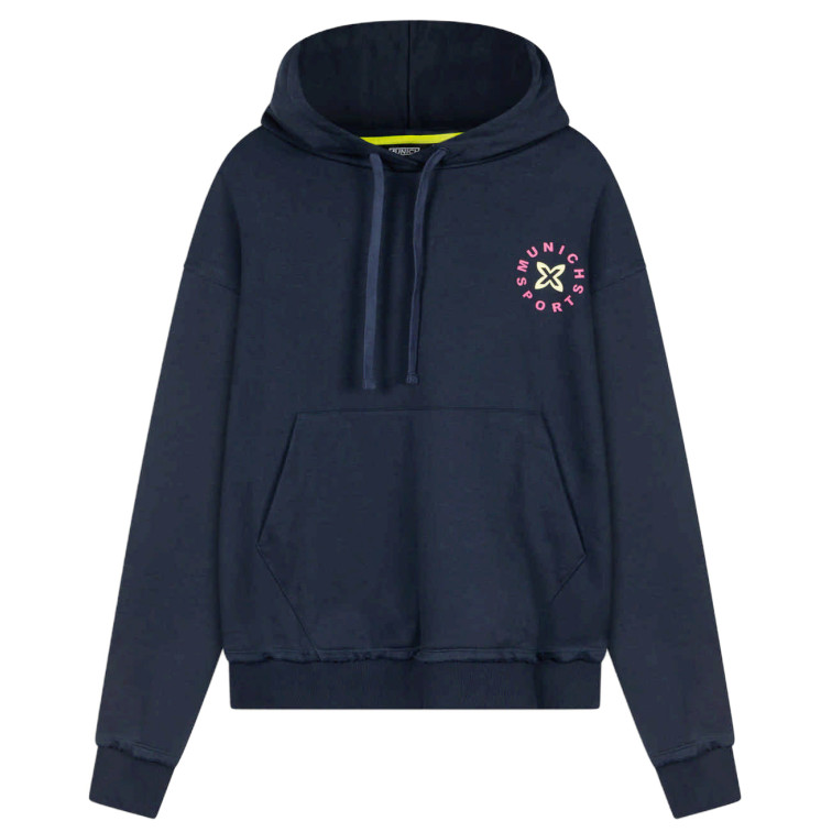 SUDADERA HOMBRE  MUNICH HOODIE UP! NAVY