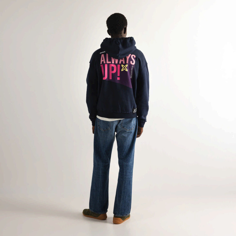 SUDADERA HOMBRE  MUNICH HOODIE UP! NAVY