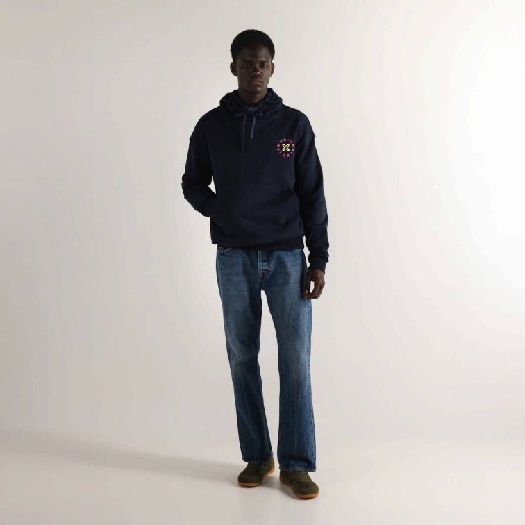 SUDADERA HOMBRE  MUNICH HOODIE UP! NAVY