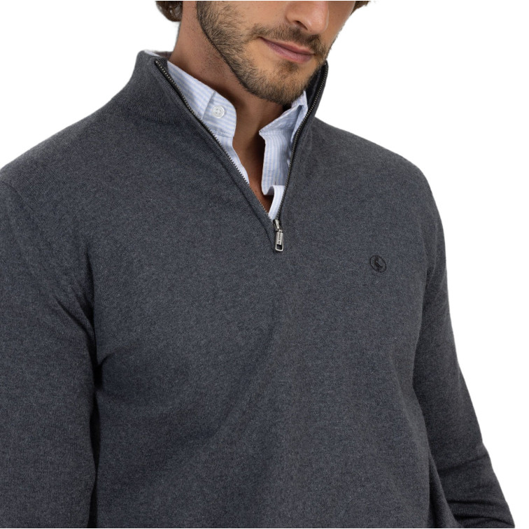 JERSEY HOMBRE  EL GANSO JERSEY BÁSICO CUELLO CAMIONERO