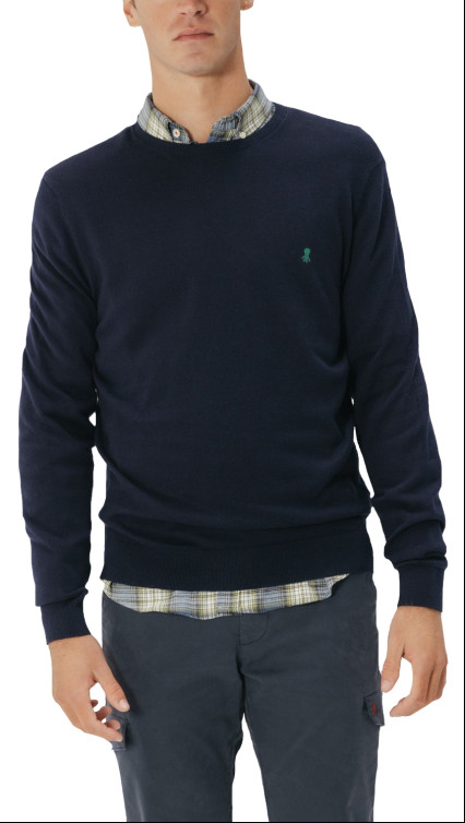 JERSEY HOMBRE EL PULPO CUELLO REDONDO