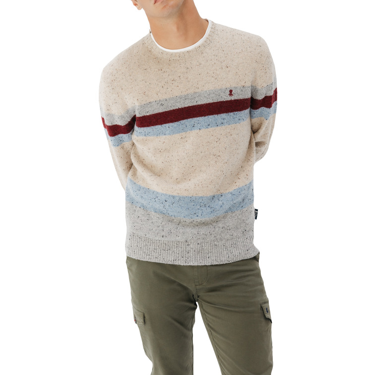 JERSEY HOMBRE  EL PULPO JERSEY PUNTO JASPEADO RAYAS CO