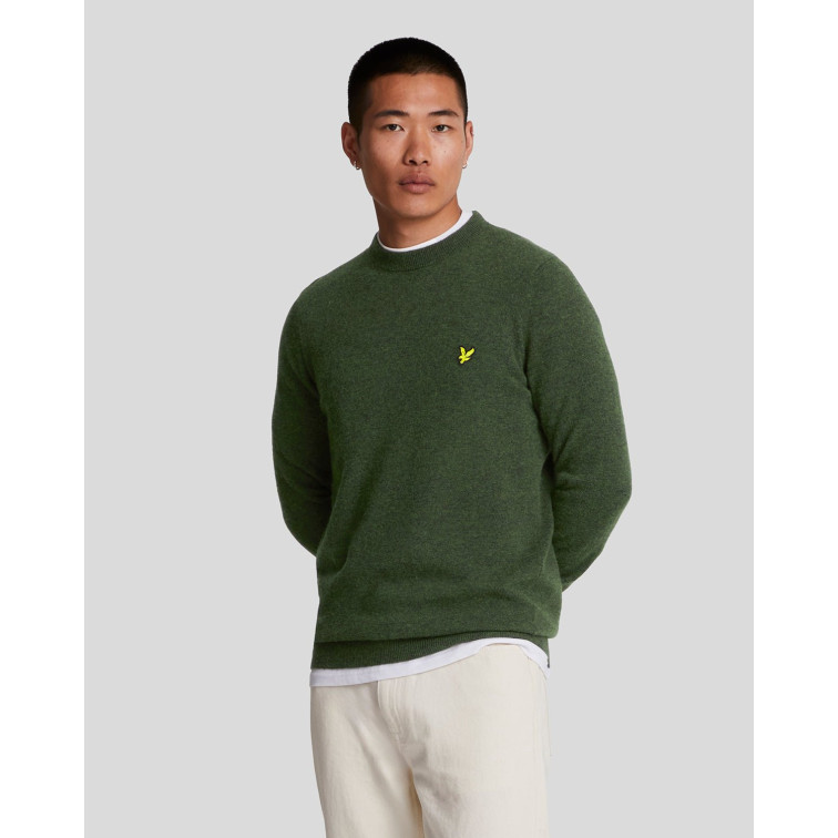 JERSEY HOMBRE  LYLE & SCOTT LAMBSWOOL BLEND CREW NECK JUMP