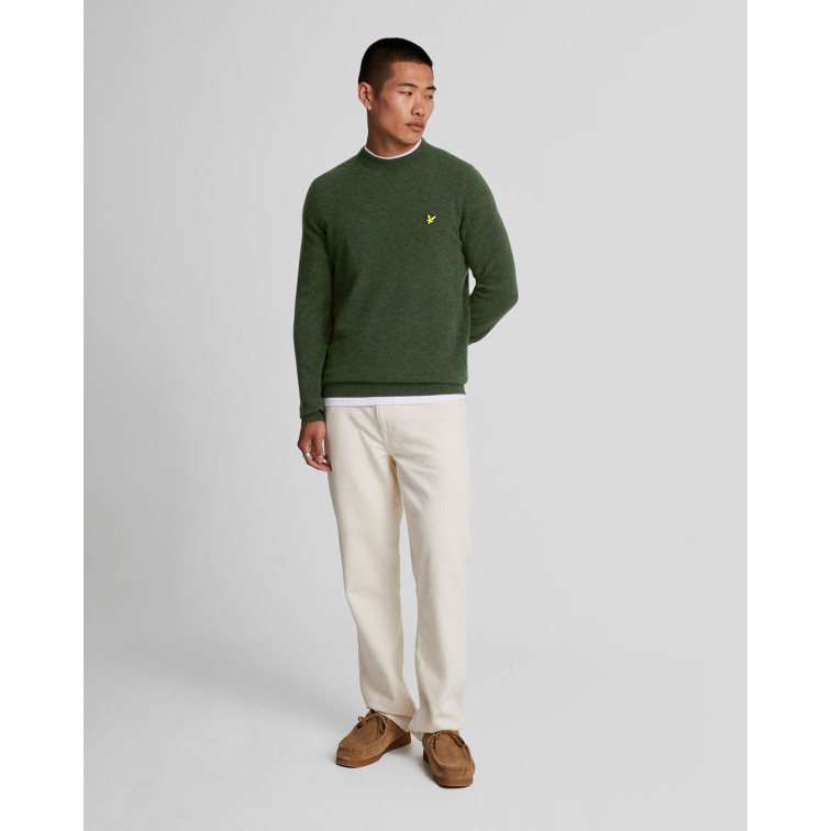 JERSEY HOMBRE  LYLE & SCOTT LAMBSWOOL BLEND CREW NECK JUMP