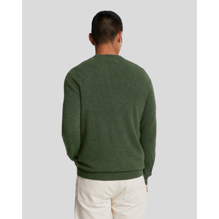 JERSEY HOMBRE  LYLE & SCOTT LAMBSWOOL BLEND CREW NECK JUMP
