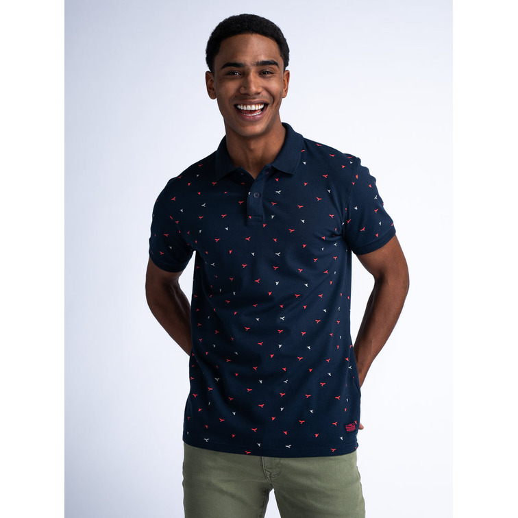 POLO ESTAMPADO HOMBRE PETROL INDUSTRIES