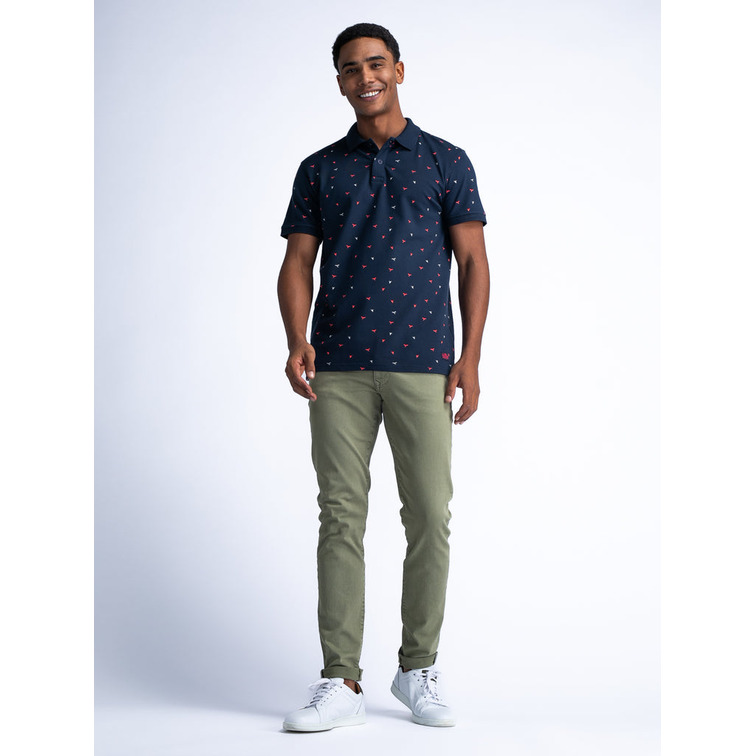 POLO ESTAMPADO HOMBRE PETROL INDUSTRIES