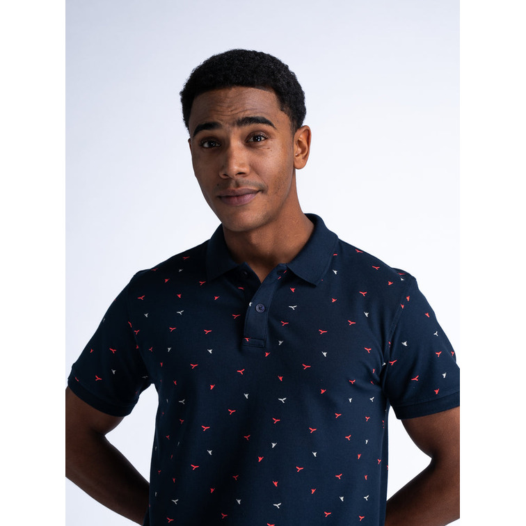 POLO ESTAMPADO HOMBRE PETROL INDUSTRIES