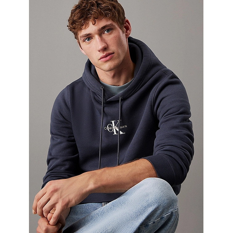 SUDADERA CON CAPUCHA HOMBRE CALVIN KLEIN CON LOGO