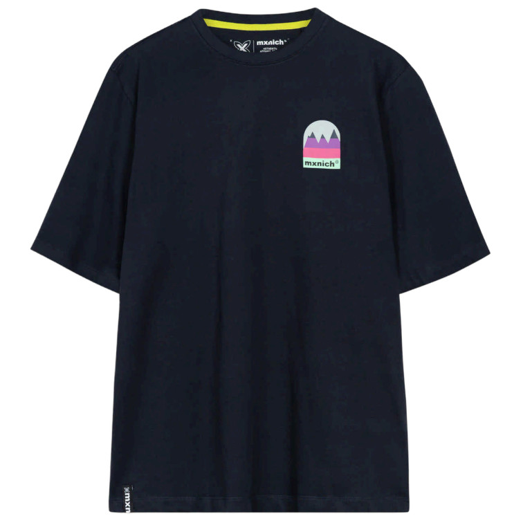 CAMISETA HOMBRE  MUNICH OVERSIZE T-SHIRT TREKKING NAVY