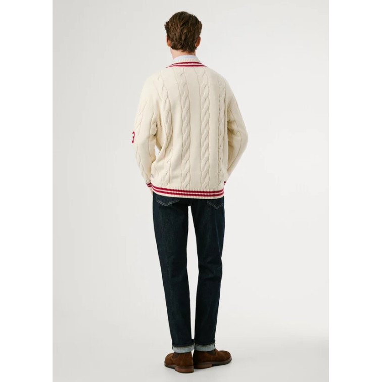 JERSEY HOMBRE PEPE JEANS PUNTO TRENZADO FIT REGULAR