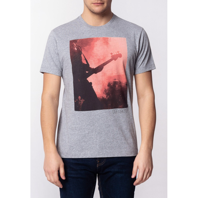 CAMISETA HOMBRE  MERC PORTER, S/S GUITAR PRINT T-SHI