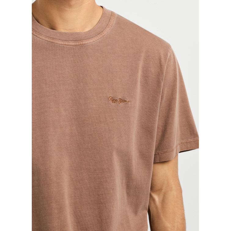 CAMISETA LOGO BORDADO HOMBRE PEPE JEANS FIT REGULAR