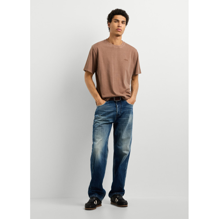 CAMISETA LOGO BORDADO HOMBRE PEPE JEANS FIT REGULAR