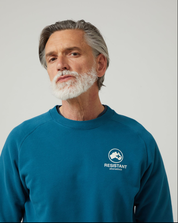 SUDADERA HOMBRE  ALTONADOCK SUDADERA AZUL