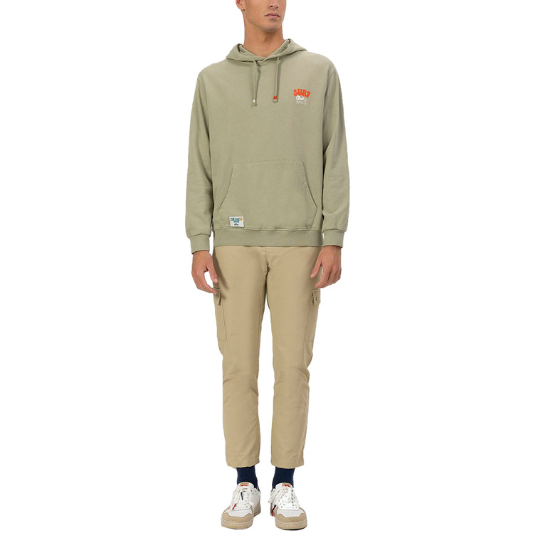 HOMBRE SUDADERA CAPUCHA ESTAMPADO PIC VERDE SA
