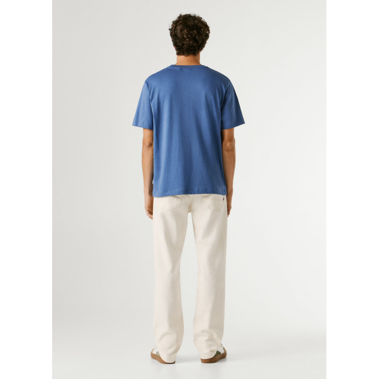 CAMISETA HOMBRE PEPE JEANS LOGO ESTAMPADO FIT REGULAR