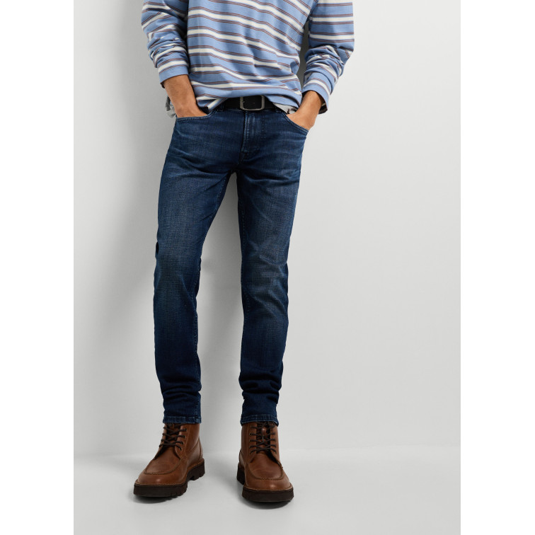 VAQUERO HOMBRE PEPE JEANS STANLEY FIT TAPER TIRO REGULAR