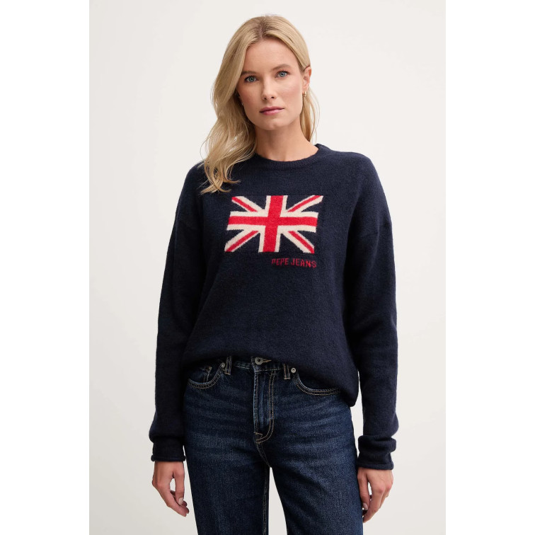 JERSEY MUJER PEPE JEANS BANDERA UNION JACK