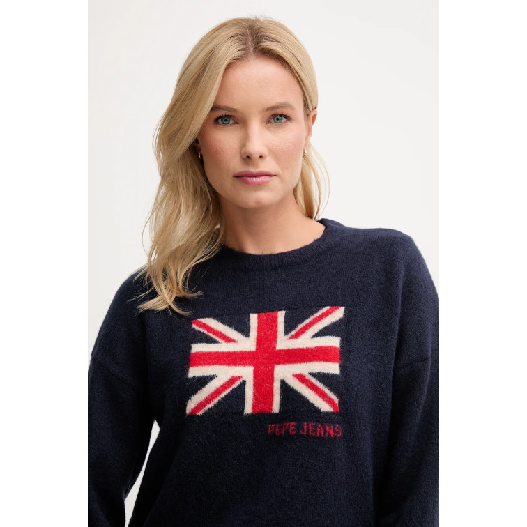JERSEY MUJER PEPE JEANS BANDERA UNION JACK