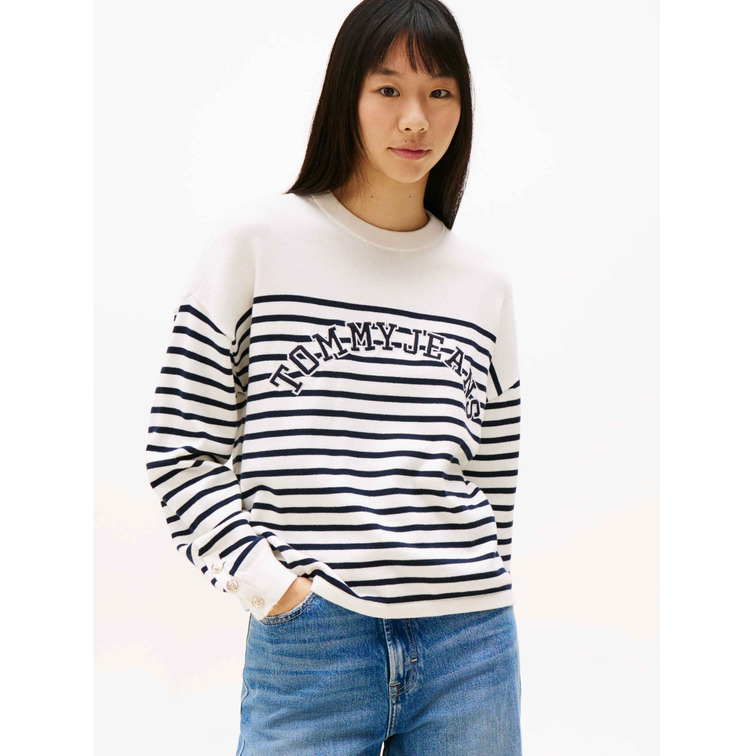 JERSEY A RAYAS MUJER TOMMY JEANS