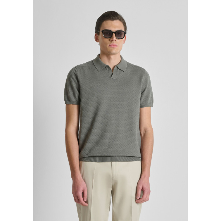 JERSEY TIPO POLO HOMBRE ANTONY MORATO DE ALGODÓN SUAVE