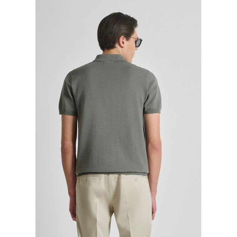 JERSEY TIPO POLO HOMBRE ANTONY MORATO DE ALGODÓN SUAVE