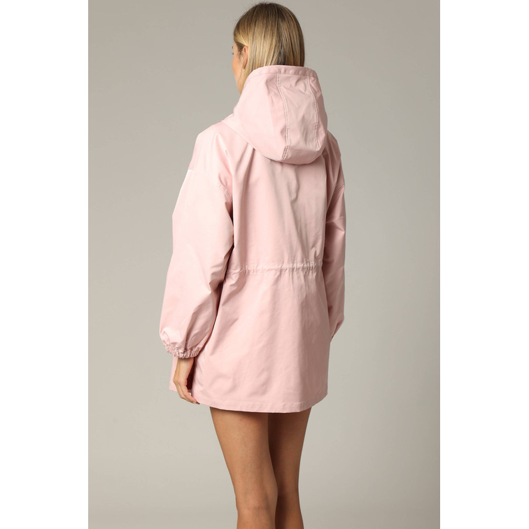 CHAQUETA CON CAPUCHA MUJER DEELUXE FIT HOLGADO
