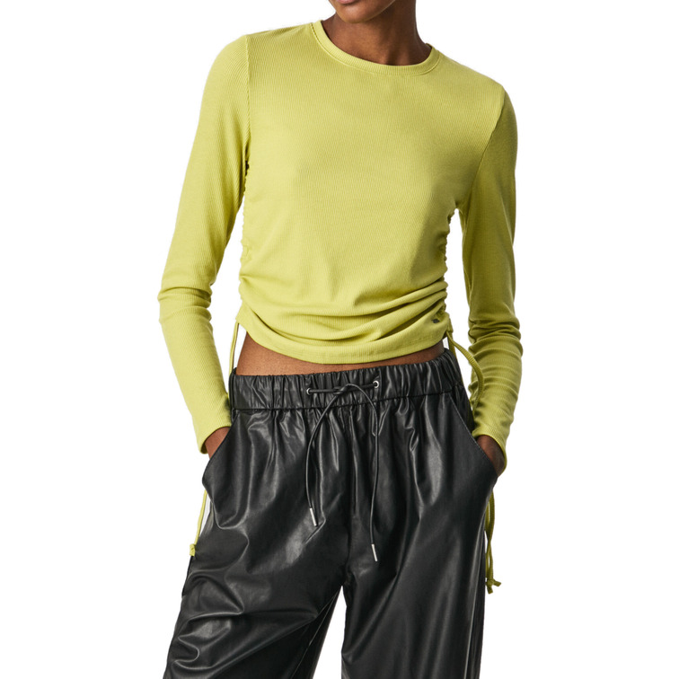 CAMISETA CUERPO FRUNCES MUJER PEPE JEANS DAELIN