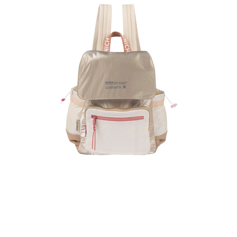 BOLSO MUJER  MUNICH DEEP RECYCLED BACKPACK HONEY