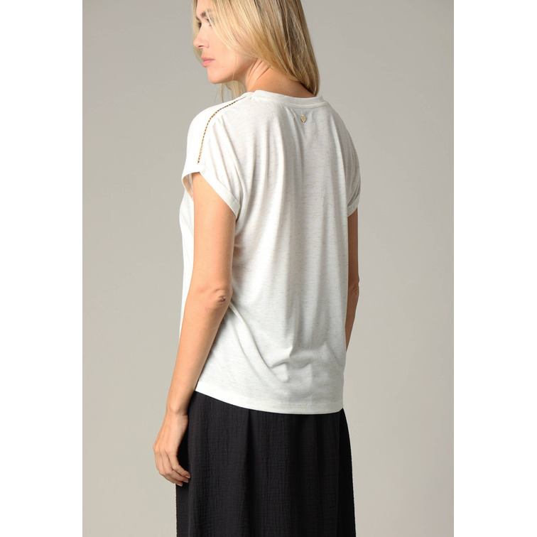 CAMISETA MUJER DEELUXE CUELLO V