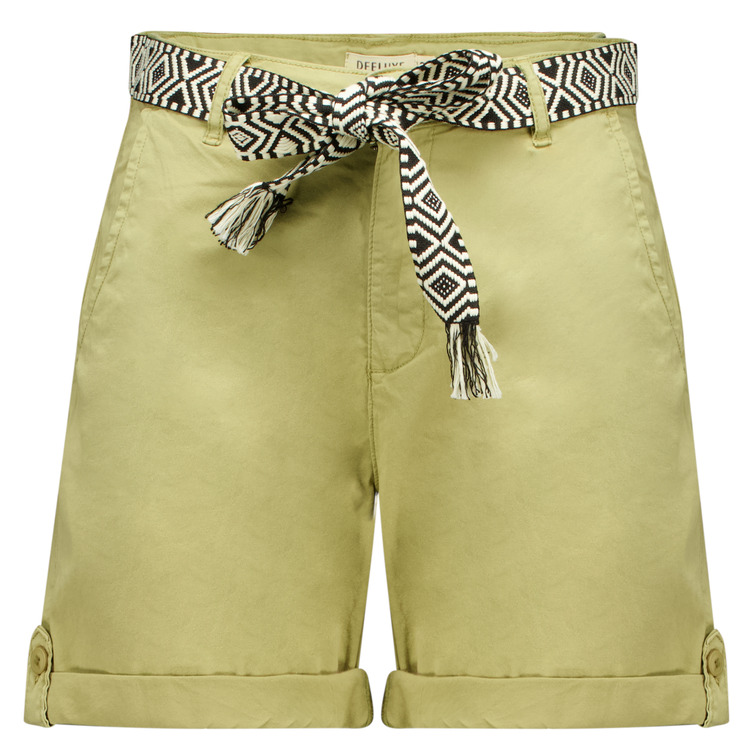PANTALÓN CORTO MUJER DEELUXE CINTURON ETNICO