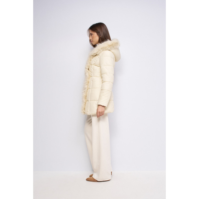 CAZADORA ACOLCHADA MUJER SALSA JEANS CON PELO