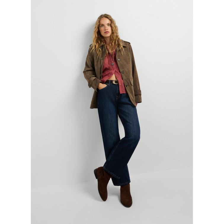 VAQUERO MUJER PEPE JEANS NICKY FIT LOOSE TIRO BAJO