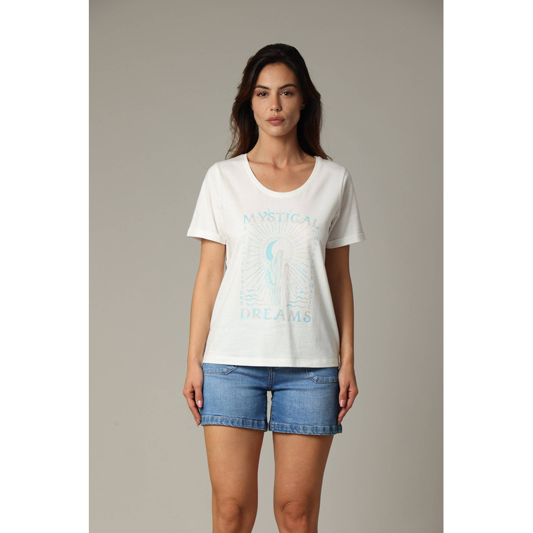 CAMISETA MUJER DEELUXE ESTILO BOHEMIO