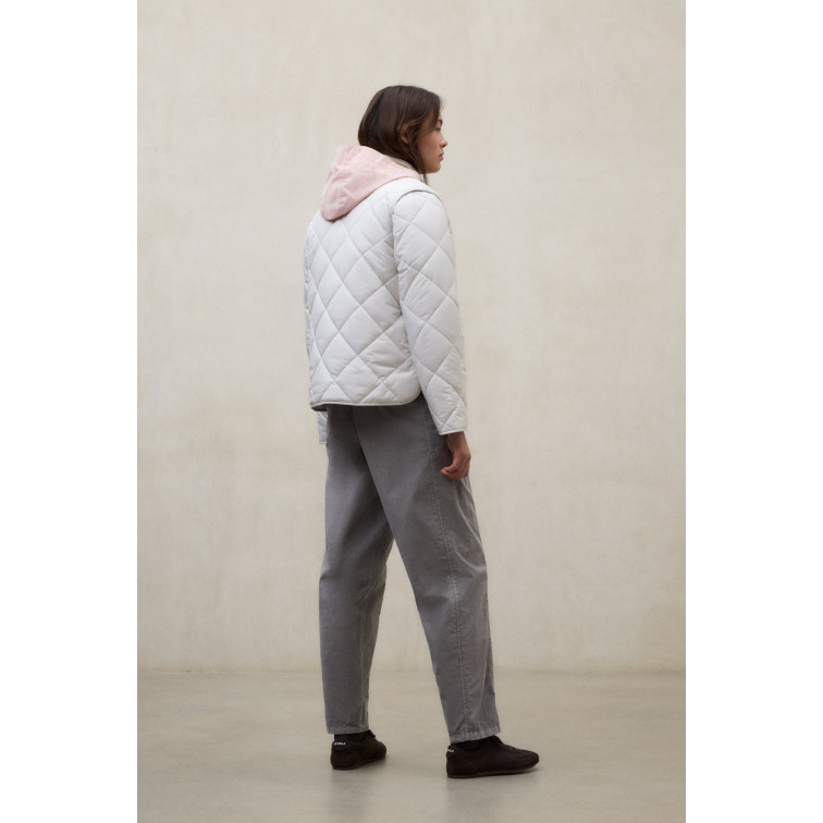 CHAQUETA ACOLCHADA FIT REGULAR MUJER ECOALF MUSA RHOMB