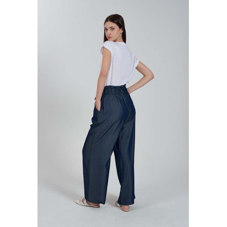PANTALÓN JOGGER MUJER YESZEE EN TEJIDO DENIM