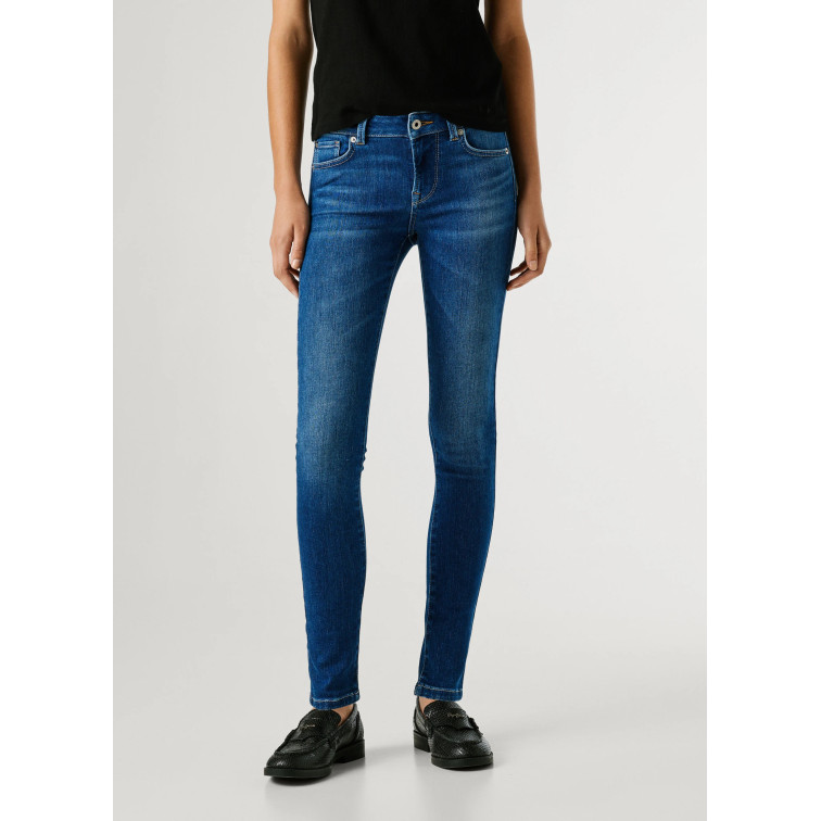 VAQUERO MUJER PEPE JEANS SOHO FIT SKINNY TIRO BAJO