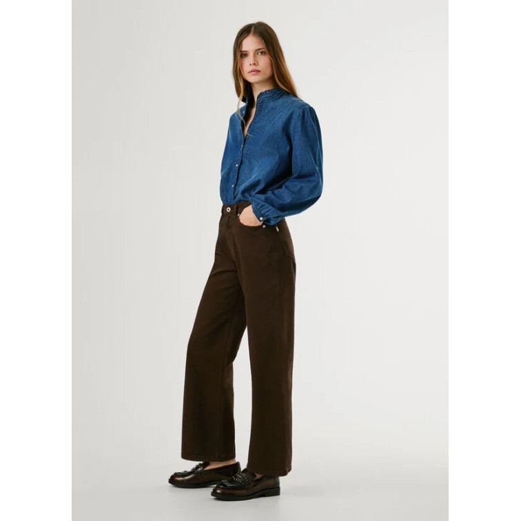 VAQUERO MUJER  PEPE JEANS STRAIGHT JEANS UHW LEXA