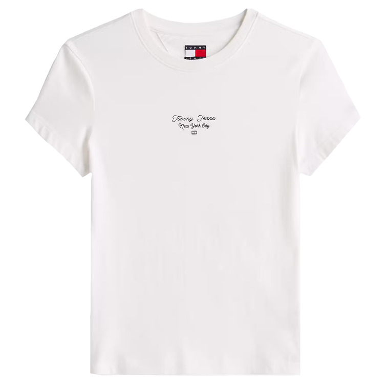 CAMISETA MUJER  TOMMY HILFIGER TJW SLIM ESS LOGO 1 TEE EXT
