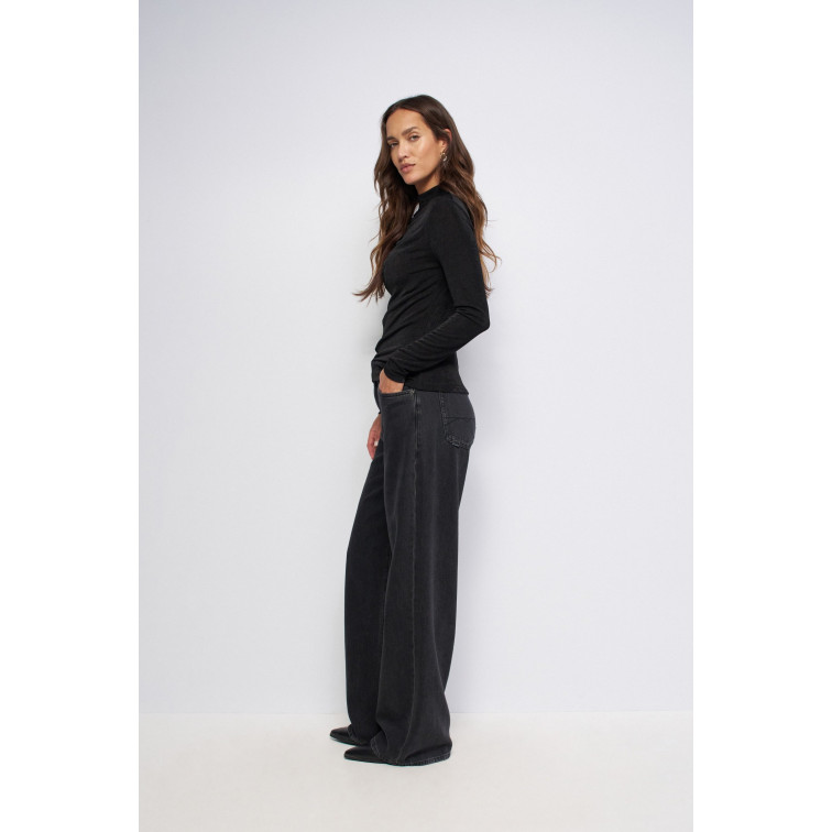 CAMISETA TEXTURIZADA MUJER SALSA JEANS CON ABERTURA