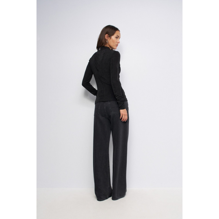 CAMISETA TEXTURIZADA MUJER SALSA JEANS CON ABERTURA