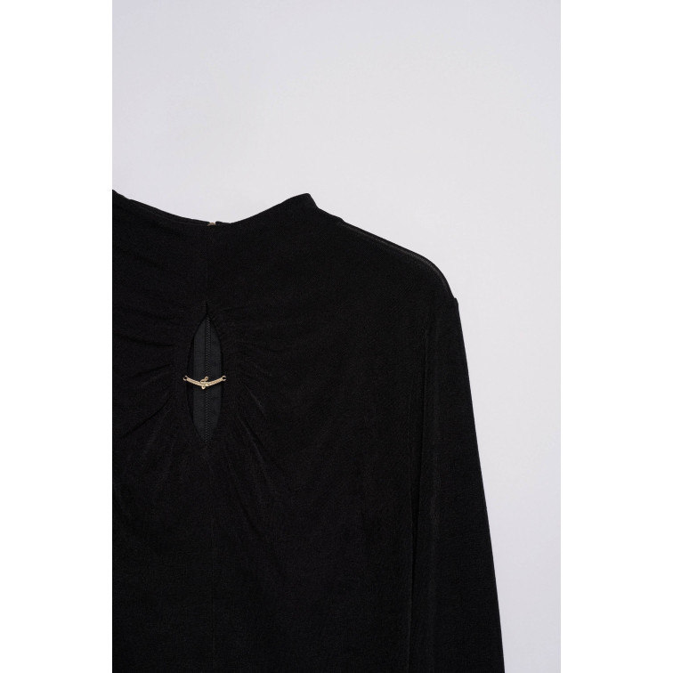 CAMISETA TEXTURIZADA MUJER SALSA JEANS CON ABERTURA