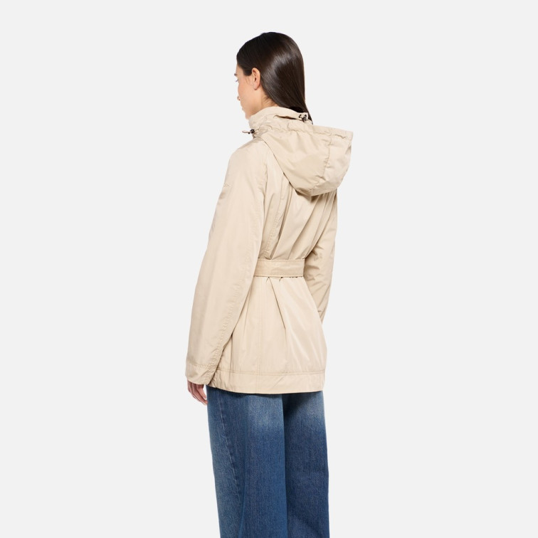 CHAQUETA CORTAVIENTOS MUJER GEOX ANNYA CON CAPUCHA